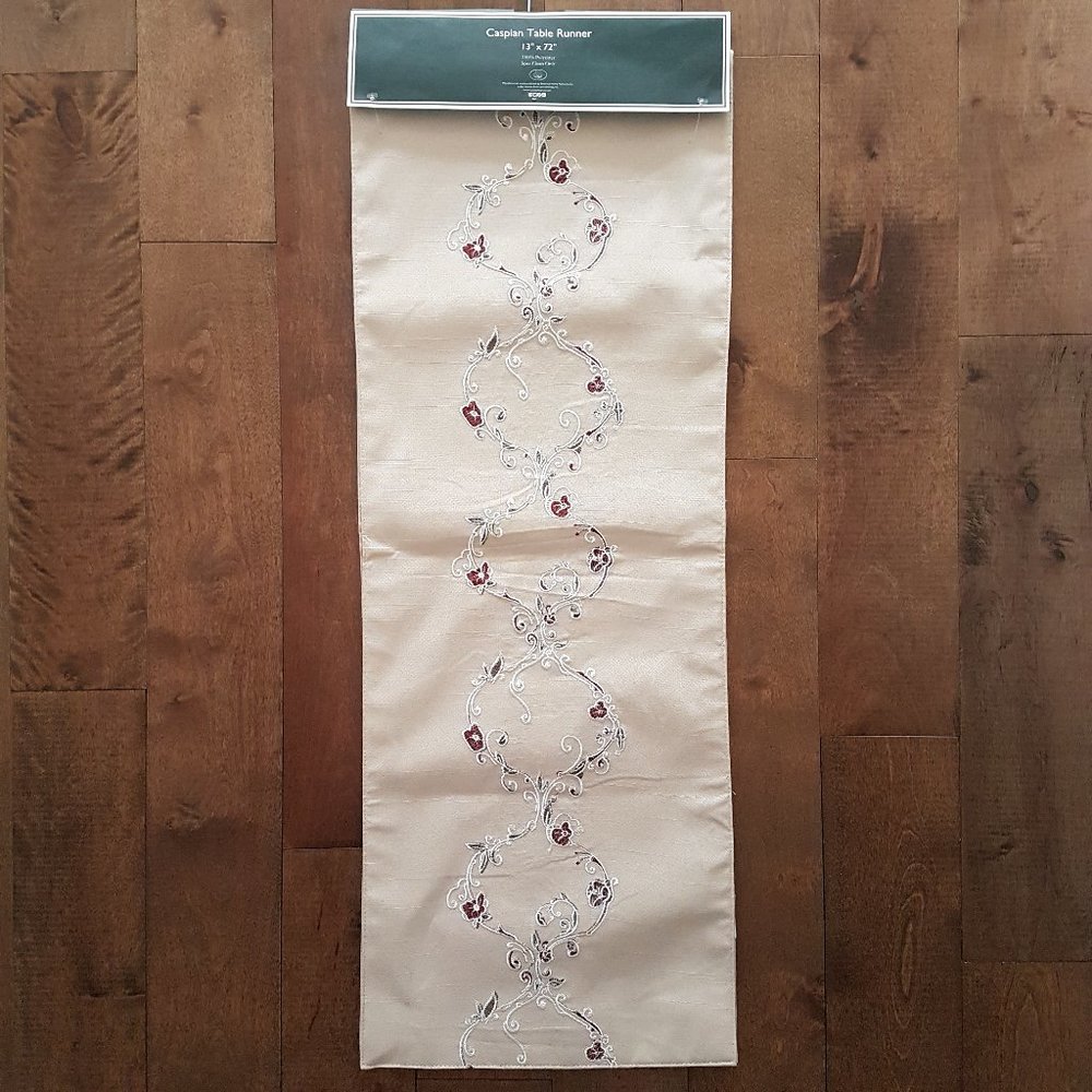 Laura Ashley Caspian Table Runner 13" x 72" (NEW)